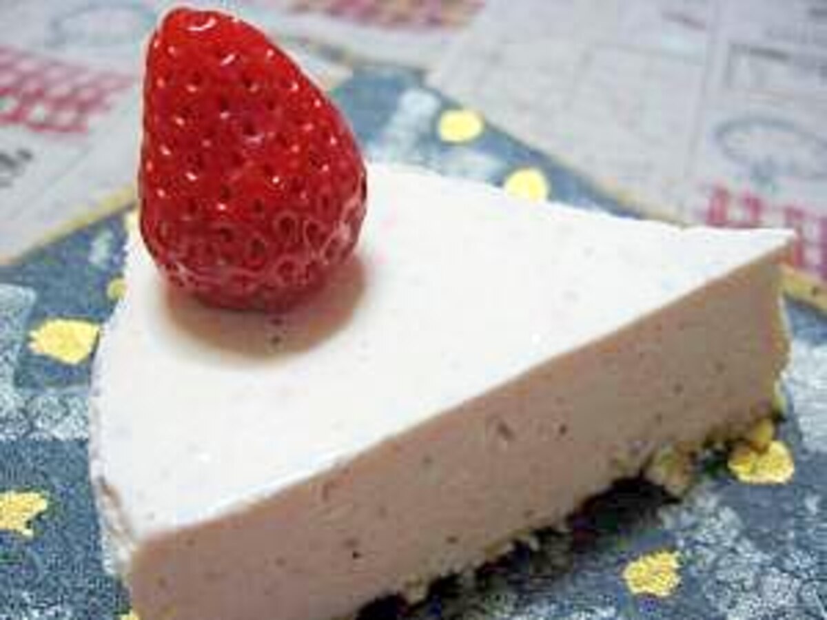 いちごのレアチーズケーキ レシピ 作り方 By ハル Haru 楽天レシピ いちごのレアチーズケーキ レシピ 作り方 By ハル Haru 楽天レシピ